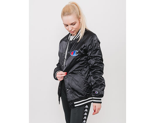 Bomber Champion Reverse Weave Black