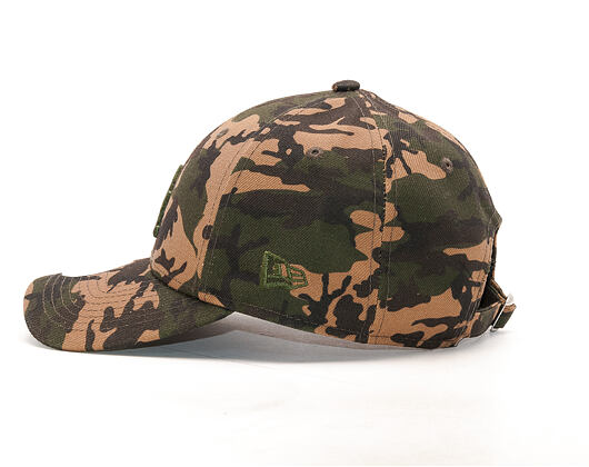 Dámská Kšiltovka New Era Seasonal Camo Los Angeles Dodgers 9FORTY Woodland Camo Strapback