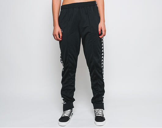 Tepláky Kappa Banda Rastoria Slim Black (outdated - zmenili pruhy pod timto SKU i EANem > DP578)