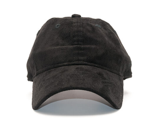 Dámská Kšiltovka New Era Soft Suede 9FORTY Black Strapback