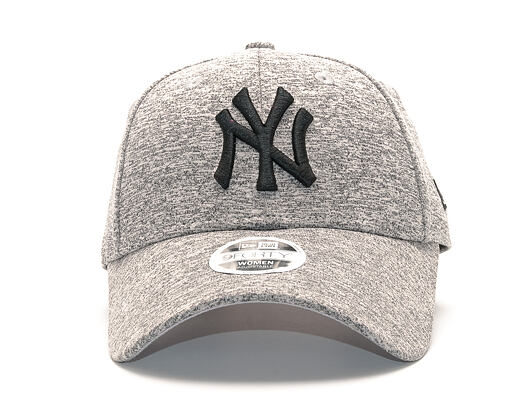 Dámská Kšiltovka New Era Tech Jersey New York Yankees 9FORTY Gray/Black Strapback