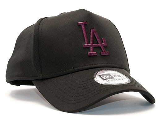 Kšiltovka New Era Jersey Tech A-Frame Los Angeles Dodgers 9FORTY Black Maroon Snapback