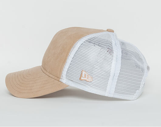 Dámská Kšiltovka New Era Women Felt Trucker 9FORTY Stone Snapback