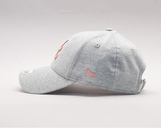 Dámská Kšiltovka New Era Jersey Essential Atlanta Braves 9FORTY Gray/Blush Strapback
