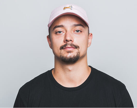 Kšiltovka Dog Limited Shiba Inu Dad Hat Pink Strapback