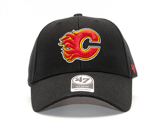 Kšiltovka 47 Brand Calgary Flames MVP Black Strapback