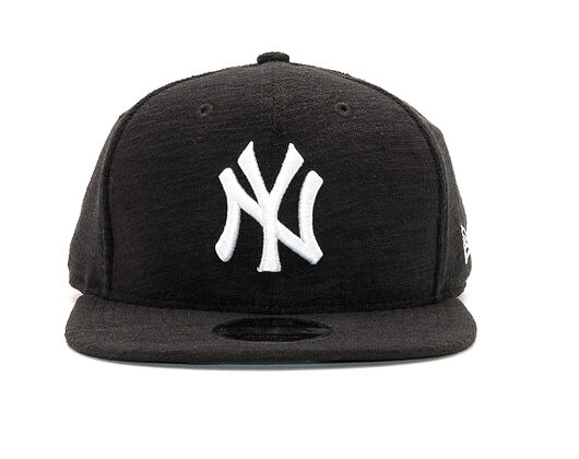 Kšiltovka New Era Slub New York Yankees 9FIFTY Black/White Snapback