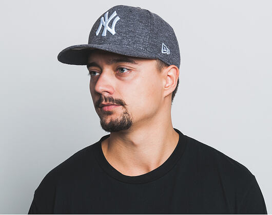 Kšiltovka New Era Slub New York Yankees 9FIFTY Gray/White Snapback
