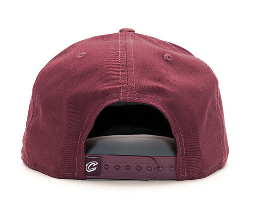Kšiltovka New Era Felt Script Cleveland Cavaliers 9FIFTY Maroon/White Snapback