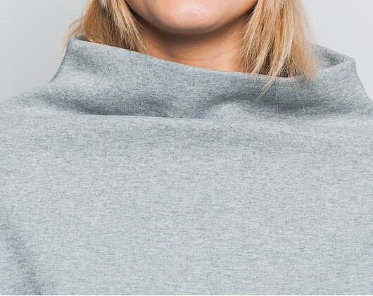 Dámská Mikina Champion High Neck Basic Sweatshirt Grey 110095-OXGM