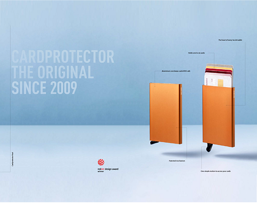 Pouzdro Na Karty Secrid Card Protector Silver