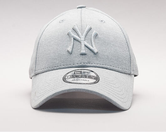 Kšiltovka New Era Jersey Heather New York Yankees 9FORTY Gray Strapback