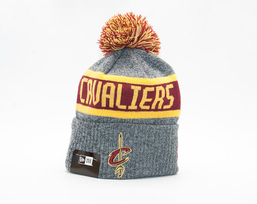 Kulich New Era Marl Knit Cleveland Cavaliers Gray/Official Team Color