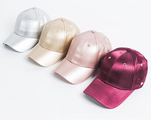 Dámská Kšiltovka New Era Premium 9FORTY Maroon/Gold Strapback
