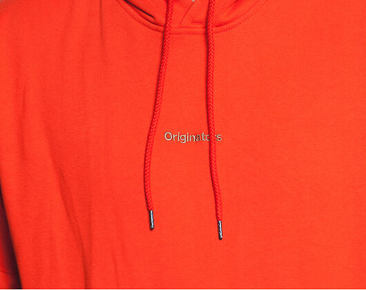 Mikina S Kapucí New Era Premium Classics Fleece Po Hoody Orange