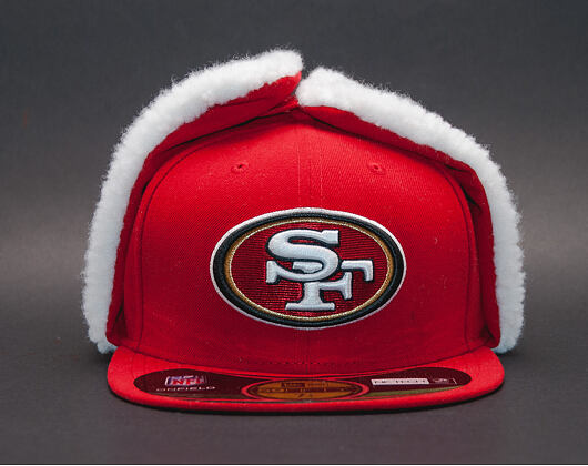 Kšiltovka S Klapkami New Era Lsg Dog Ear San Francisco 49ers 59FIFTY Official Team Color