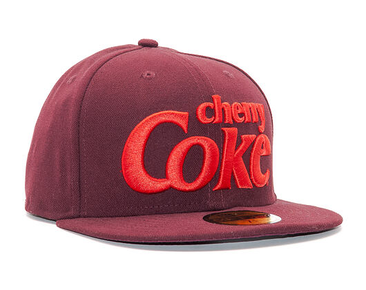 Kšiltovka New Era Coca Cola Pack Cherry Coke 59FIFTY Maroon