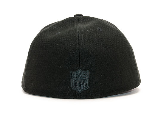 Kšiltovka New Era Black Coll New England Patriots 59FIFTY Black