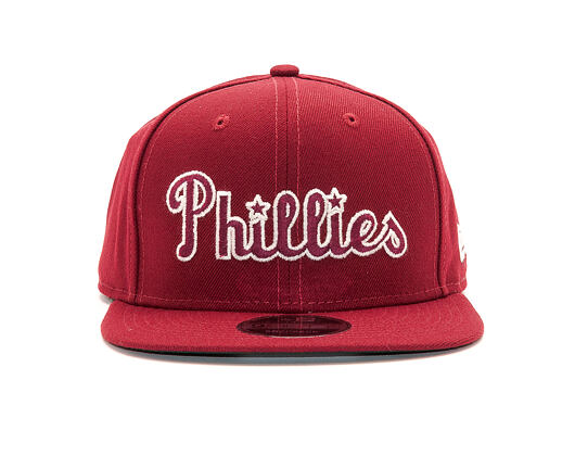 Kšiltovka New Era Classic Script Philadelphia Phillies 9FIFTY Cardinal Snapback