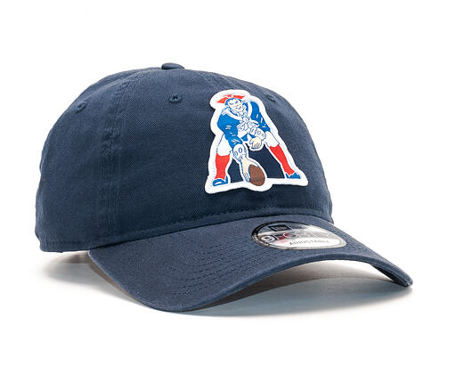 Kšiltovka New Era Patch New England Patriots 9FORTY Official Team Colors Strapback