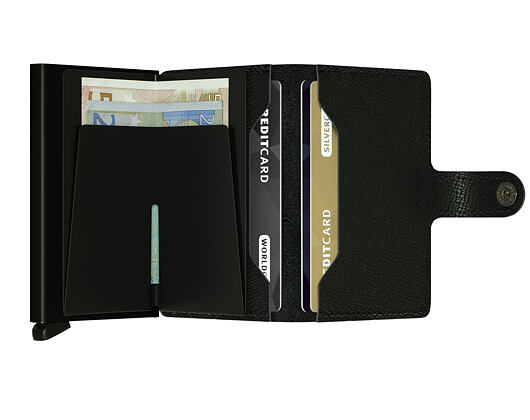 Peněženka Secrid Miniwallet Crisple Black