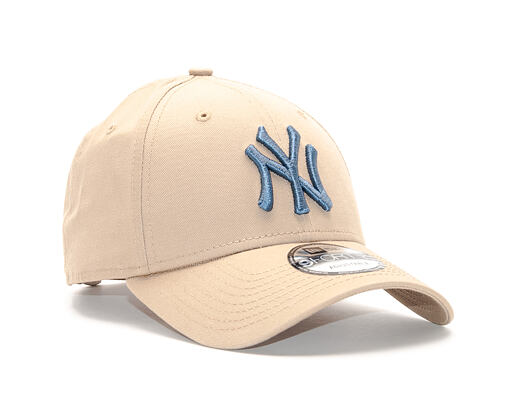 Kšiltovka New Era League Essential New York Yankees 9FORTY Camel/Slate Strapback