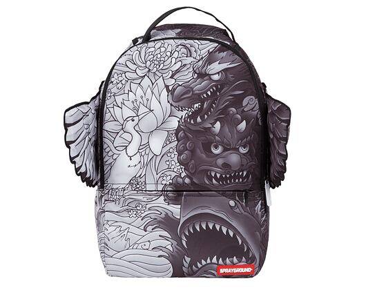 Batoh Sprayground Yin Yang Wings Black/White