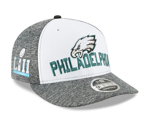 Kšiltovka New Era NFL Super Bowl 18 Opening Night Philadelphia Eagles 9FIFTY Official Team Color Sna