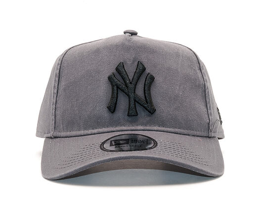 Kšiltovka New Era Washed Aframe New York Yankees 9FORTY Grey Heather Snapback