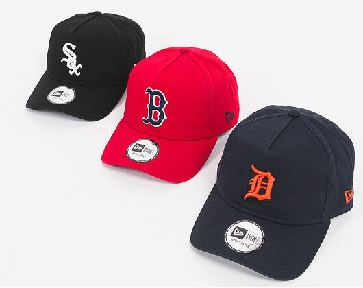 Kšiltovka New Era Washed Aframe Boston Red Sox 9FORTY Scarlet Snapback
