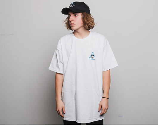 Triko HUF Felix The Cat Triple Triangle White