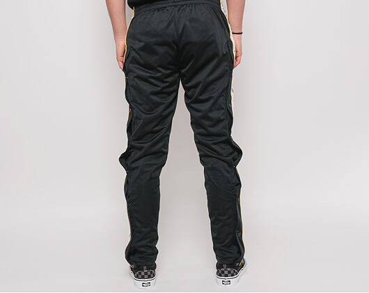 Tepláky Kappa Banda Astoria Snaps Slim Black/White/Gold