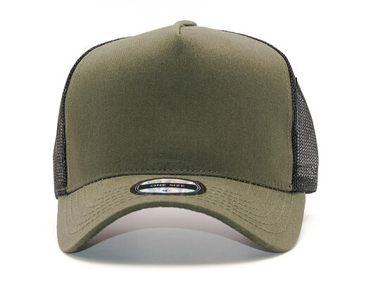 Kšiltovka State of WOW Reed Baseball Trucker Army/Black Snapback