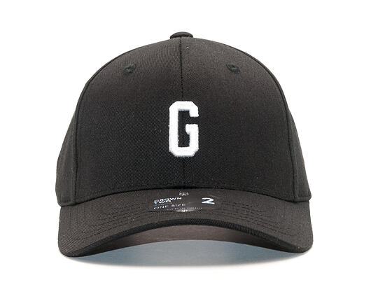 Kšiltovka State of WOW ALPHABET - Golf Baseball Cap Crown 2 Black/White Strapback