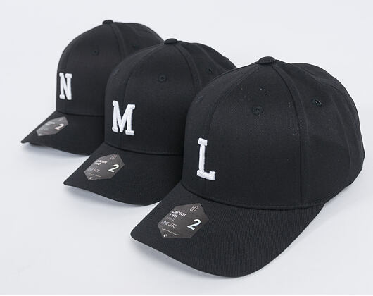 Kšiltovka State of WOW ALPHABET - Lima Baseball Cap Crown 2 Black/White Strapback