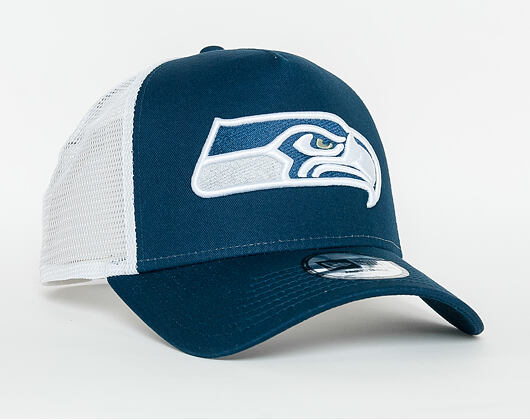Kšiltovka New Era  Team Essential Seattle Seahawks 9FORTY A-FRAME TRUCKER  Official Team Color /