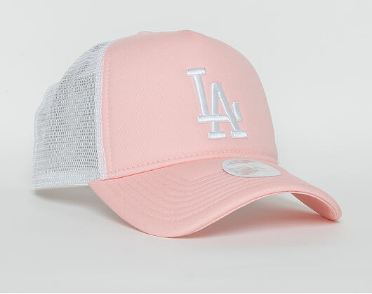 Dámská Kšiltovka New Era  Wmns League Essential Trkr Losdo  9FORTY A-FRAME TRUCKER  Pink / Optic Whi