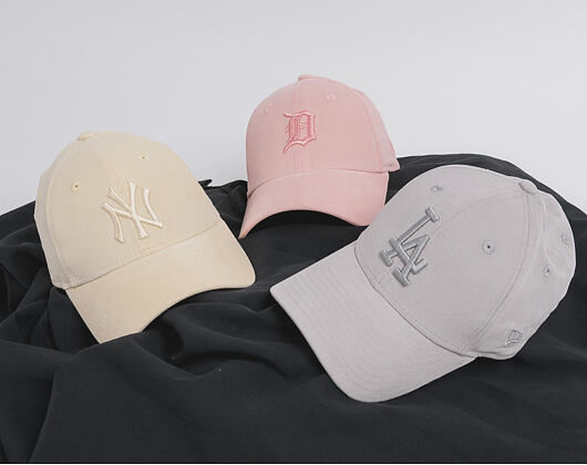 Dámská Kšiltovka New Era  Micro Cord Detroit Tigers  9FORTY  Pink /