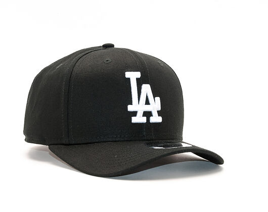 Kšiltovka New Era   Pre Curved  Los Angeles Dodgers 9FIFTY Snapback Black / Optic White