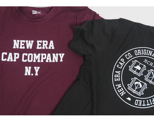 Triko New Era Ne College Pack College Tee Maroon