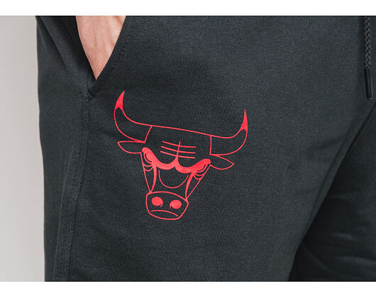 Kraťasy New Era Team App Pop Logo Short Chicago Bulls Black