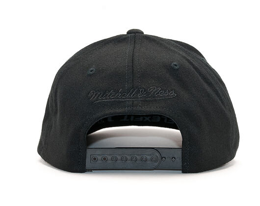 Kšiltovka Mitchell & Ness Metallic Logo Brooklyn Nets Black Snapback