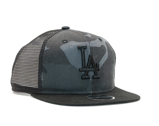 Dětská Kšiltovka New Era Trucker Washed Camo Los Angeles Dodgers 9FIFTY Youth Marine Navy Camo Snapb