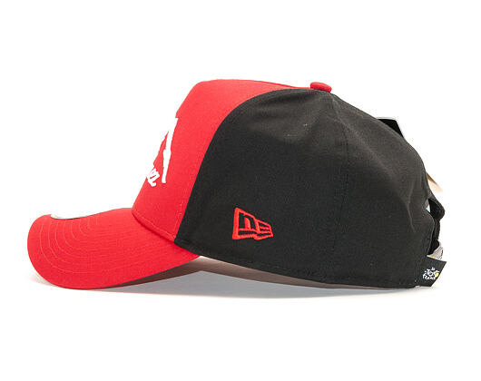 Kšiltovka New Era A Frame Trucker Tour De France Lifestyle 9FORTY Scarlet Snapback