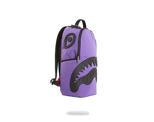 Batoh Sprayground 3M Purple Black Rubber Shark