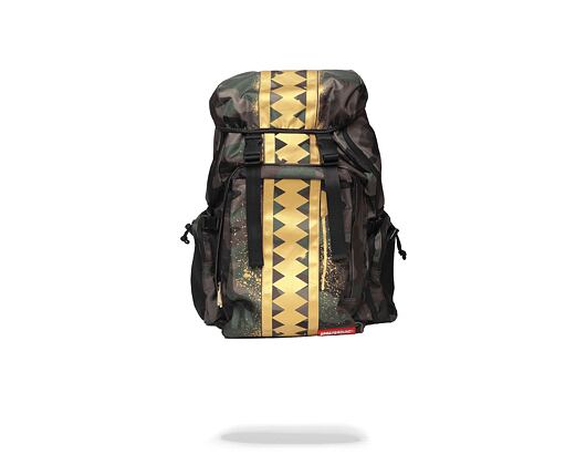 Batoh Sprayground Top Gear Vsm Gold Stencil Camo Shark Snapbacks