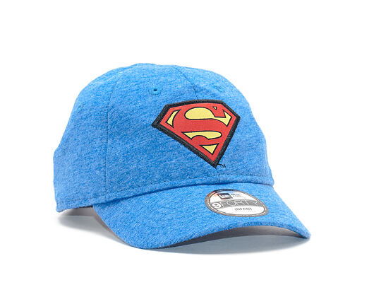 Dětská Kšiltovka New Era Character Jersey Superman 9FORTY Infant Blue Azzure Strapback