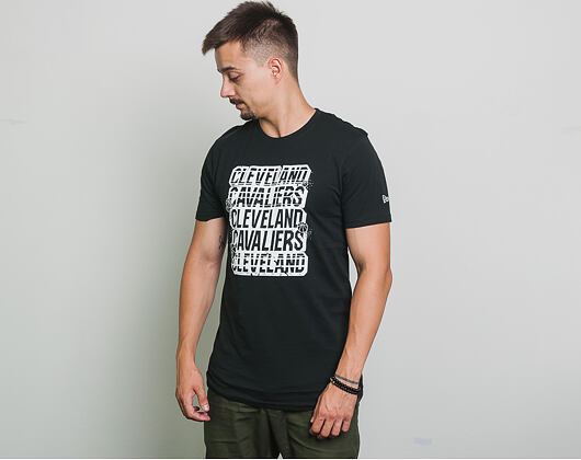 Triko New Era NBA Repeat Script Tee Cleveland Cavaliers Black