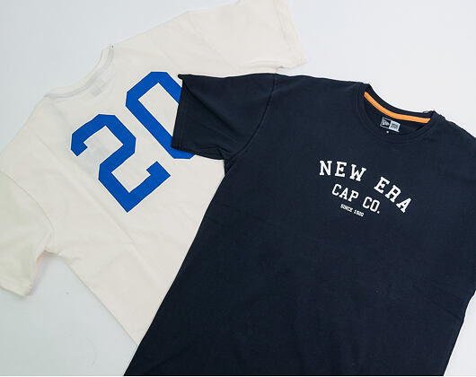 Triko New Era Branded XL Number Tee Navy