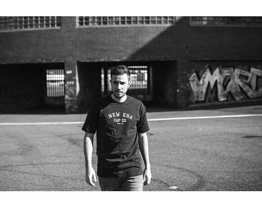 Triko New Era Branded XL Number Tee Navy